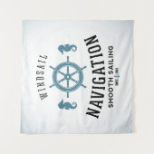 Tenture Murale Affiche de navigation de Windsail (Devant)