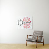 Tenture Murale Amour de Paris, France (En situation (horizontale))