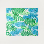 Tenture Murale Aquarelle de fougère (Devant (Horizontal))