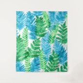 Tenture Murale Aquarelle de fougère (Devant)