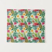 Tenture Murale Aquarelle tropicale (Devant (Horizontal))