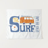 Tenture Murale Attrapez l'affiche de vague (Devant (Horizontal))