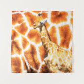 Tenture Murale Baby Giraffe (Devant)