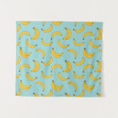 Tenture Murale Bananes et points de Polk (Devant (Horizontal))