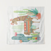 Tenture Murale Beaux lamas III (Devant)