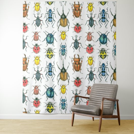 Tenture Murale Beetles (En situation)