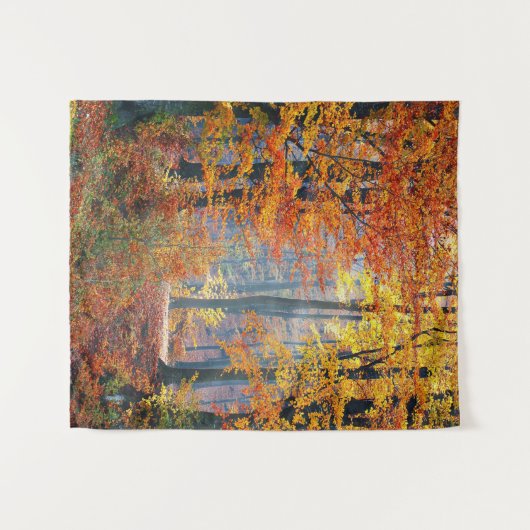 Tenture Murale Bois d'automne (Devant (Horizontal))