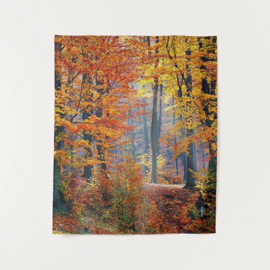 Tenture Murale Bois d'automne (Devant)
