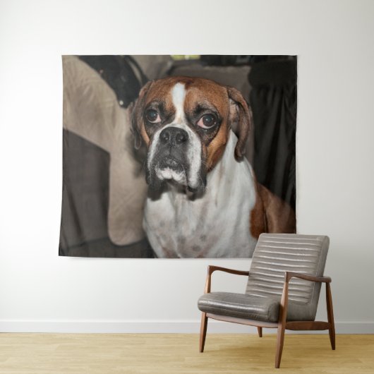 Tenture Murale Boxer (En situation (horizontale))