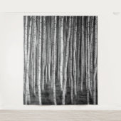 Tenture Murale Brézový grove bouleaux, russie (Devant)