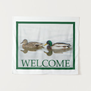 Tenture Murale Canards colverts - Bienvenue