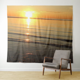 Tenture Murale Cape Cod Sunset Ocean Photographie Tapestry