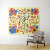 Tenture Murale C'est mon Happy Place Large (En situation (horizontale))