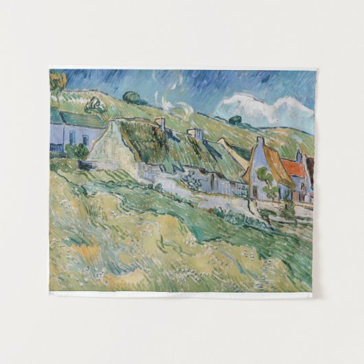 Tenture Murale Chalets de Vincent van Gogh (Devant (Horizontal))