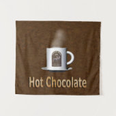 Tenture Murale Chocolat chaud (Devant (Horizontal))