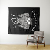Tenture Murale Chouette dont vous avez besoin (En situation (horizontale))