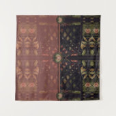 Tenture Murale Clutch de latticulation tropicale (Devant (Horizontal))