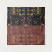 Tenture Murale Clutch de latticulation tropicale (Devant)