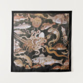 Tenture Murale COLLECTION de POMPEII, OCÉAN - SCÈNE de VIE MARINE (Devant (Horizontal))