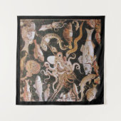 Tenture Murale COLLECTION de POMPEII, OCÉAN - SCÈNE de VIE MARINE (Devant)