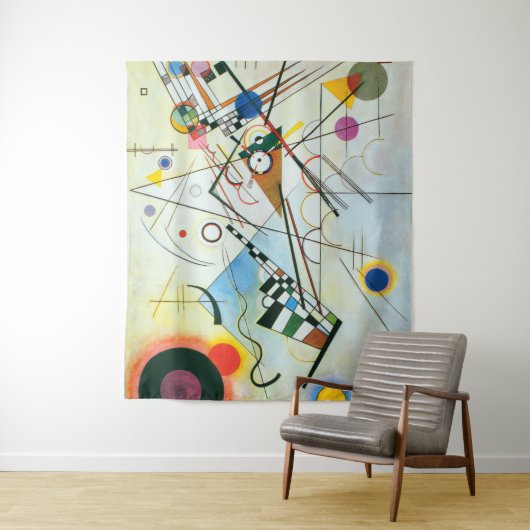 Tenture Murale Composition VIII par Wassily Kandinsky (En situation)