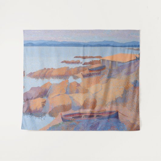Tenture Murale "Côte près d'Antibes" par Henri Edmond Cross (Devant (Horizontal))