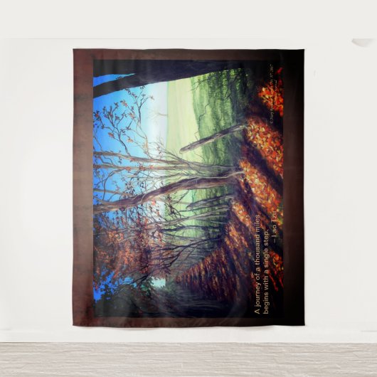 Tenture Murale Country Road Fine Art Paysage Imprimer (Devant)