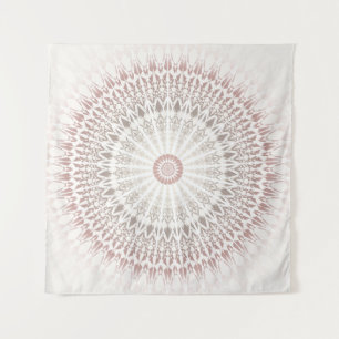Tenture Murale Cream Tan Neutrals Mandala