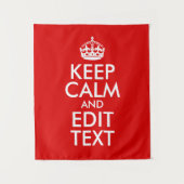 Tenture Murale Créez votre propre calme et modifiez le texte (Devant)