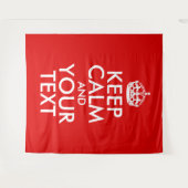 Tenture Murale Créez votre propre calme et votre texte (Devant (Horizontal))