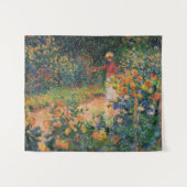 Tenture Murale Dans le jardin par Claude Monet (Devant (Horizontal))