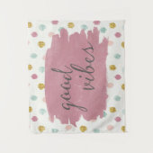 Tenture Murale Deco mou IV | Good Vibes (Devant)