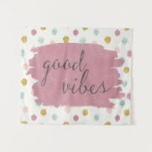 Tenture Murale Deco mou IV | Good Vibes (Devant (Horizontal))
