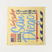 Tenture Murale Défi 1986 de surf de San Diego (Devant)