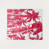 Tenture Murale Design graphique des palmiers (Devant (Horizontal))