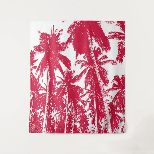 Tenture Murale Design graphique des palmiers (Devant)
