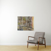 Tenture Murale Destinations | Aquarelle Big Ben & London Eye (En situation (horizontale))