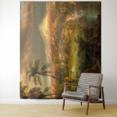 Tenture Murale du musée Hawaii de la cascade tropicale| Mu (En situation)