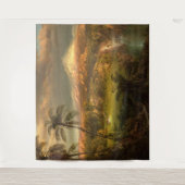 Tenture Murale du musée Hawaii de la cascade tropicale| Mu (Devant)