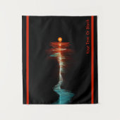 Tenture Murale Dualité de la vague de particules (Devant)