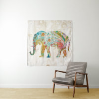 Éléphant de Boho Paisley II