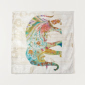 Tenture Murale Éléphant de Boho Paisley II (Devant)