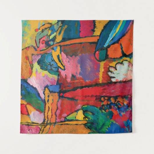 Tenture Murale Étude sur l'improvisation V par Wassily Kandinsky (Devant)