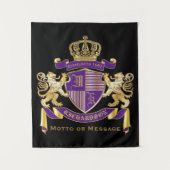 Tenture Murale Faites votre propre manteau de l'emblème de (Devant)