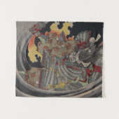 Tenture Murale Fantôme d'Ukiyo-e Yokai de Japonais par Yoshitoshi (Devant (Horizontal))