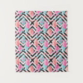 Tenture Murale Flamants roses sur le motif audacieux de (Devant)