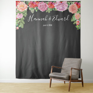Tenture Murale Fond de mariage, accessoire de photo, arrière-plan