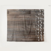 Tenture Murale Fond de mariage, accessoire photo, arrière-plan pe (Devant (Horizontal))