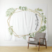 Tenture Murale Fond de mariage, accessoire photo, géométrique per (En situation (horizontale))