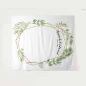 Tenture Murale Fond de mariage, accessoire photo, géométrique per (Devant (Horizontal))